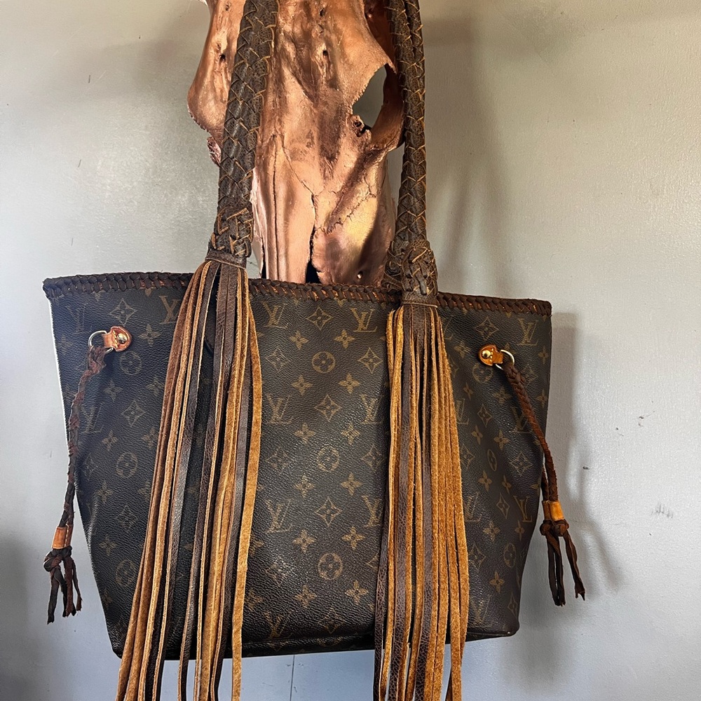 Louis Vuitton Brown Monogram Tote
